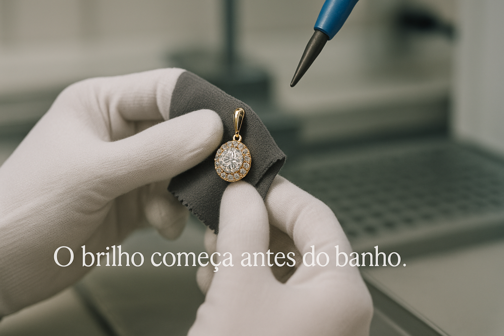 O banho perfeito também começa na preparação da peça
