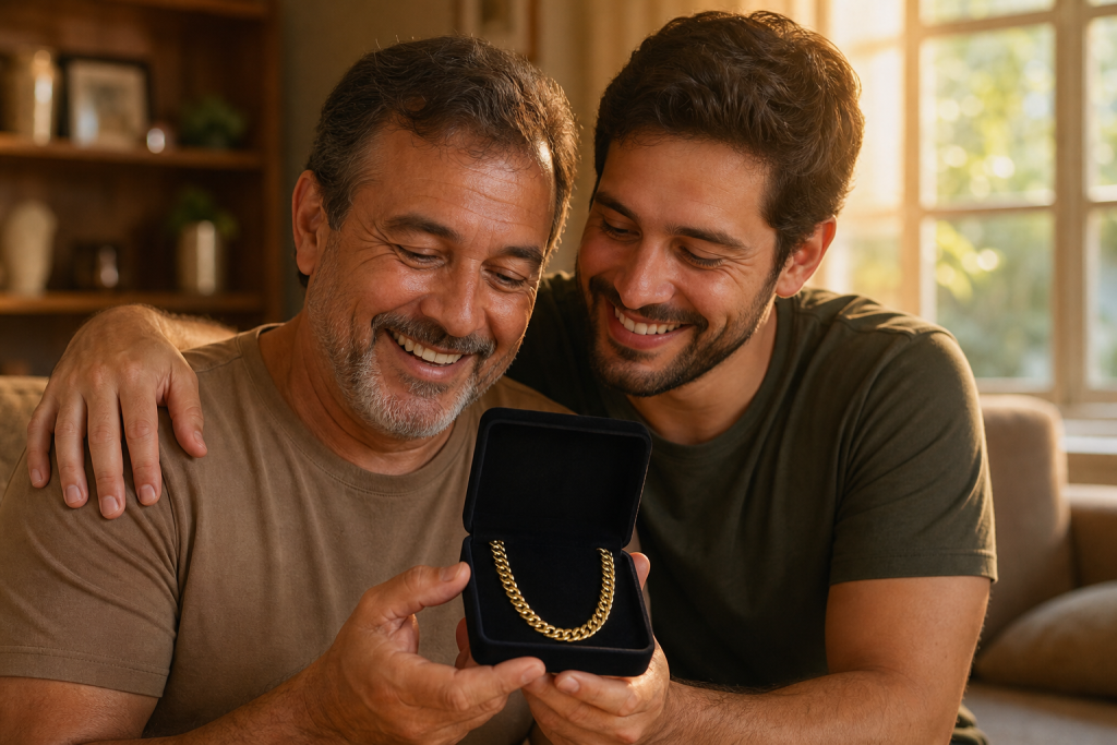 Presente de Dia dos Pais 2026: por que as semijoias masculinas viraram a grande aposta do ano
